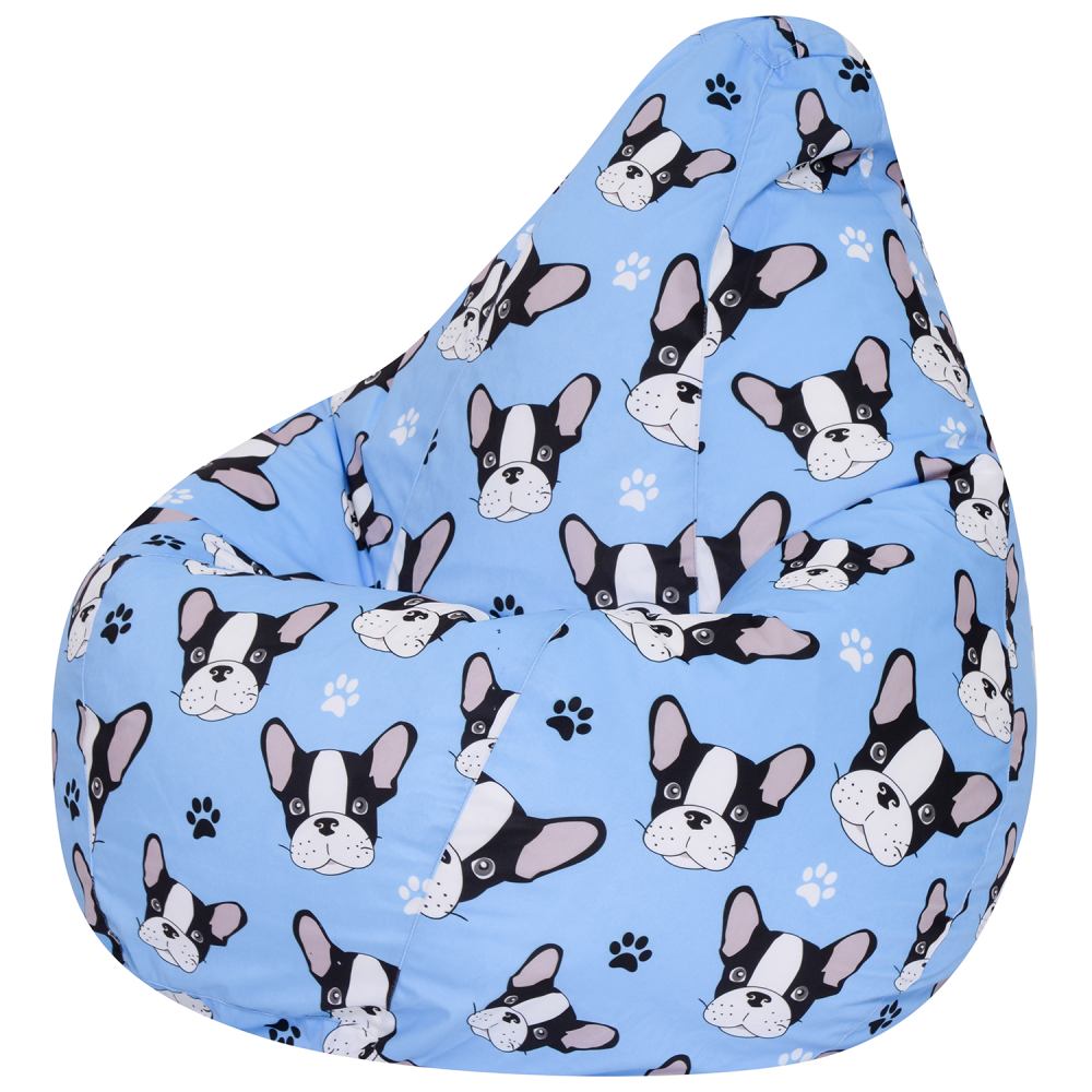 Кресло Мешок Груша Французский Бульдог 1