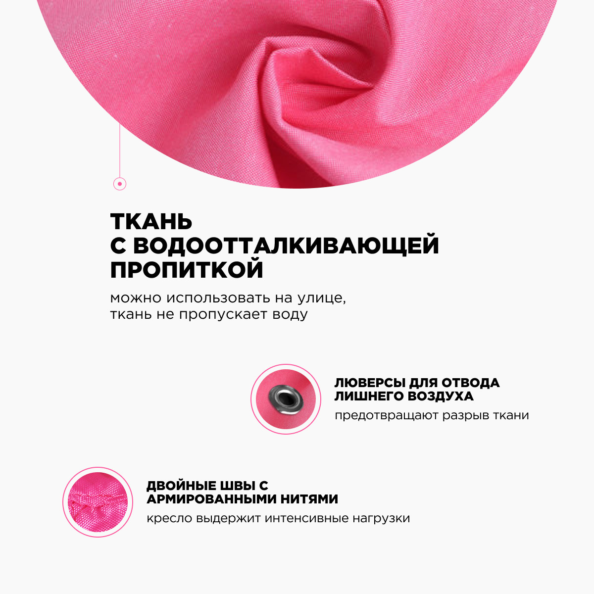 Кресло Мешок Груша Оранжевое (Оксфорд) 17