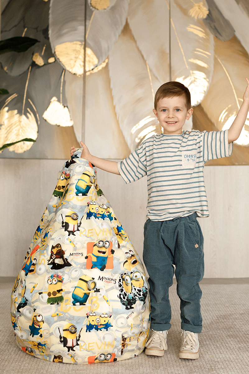 Детское Кресло Мешок Миньены 5