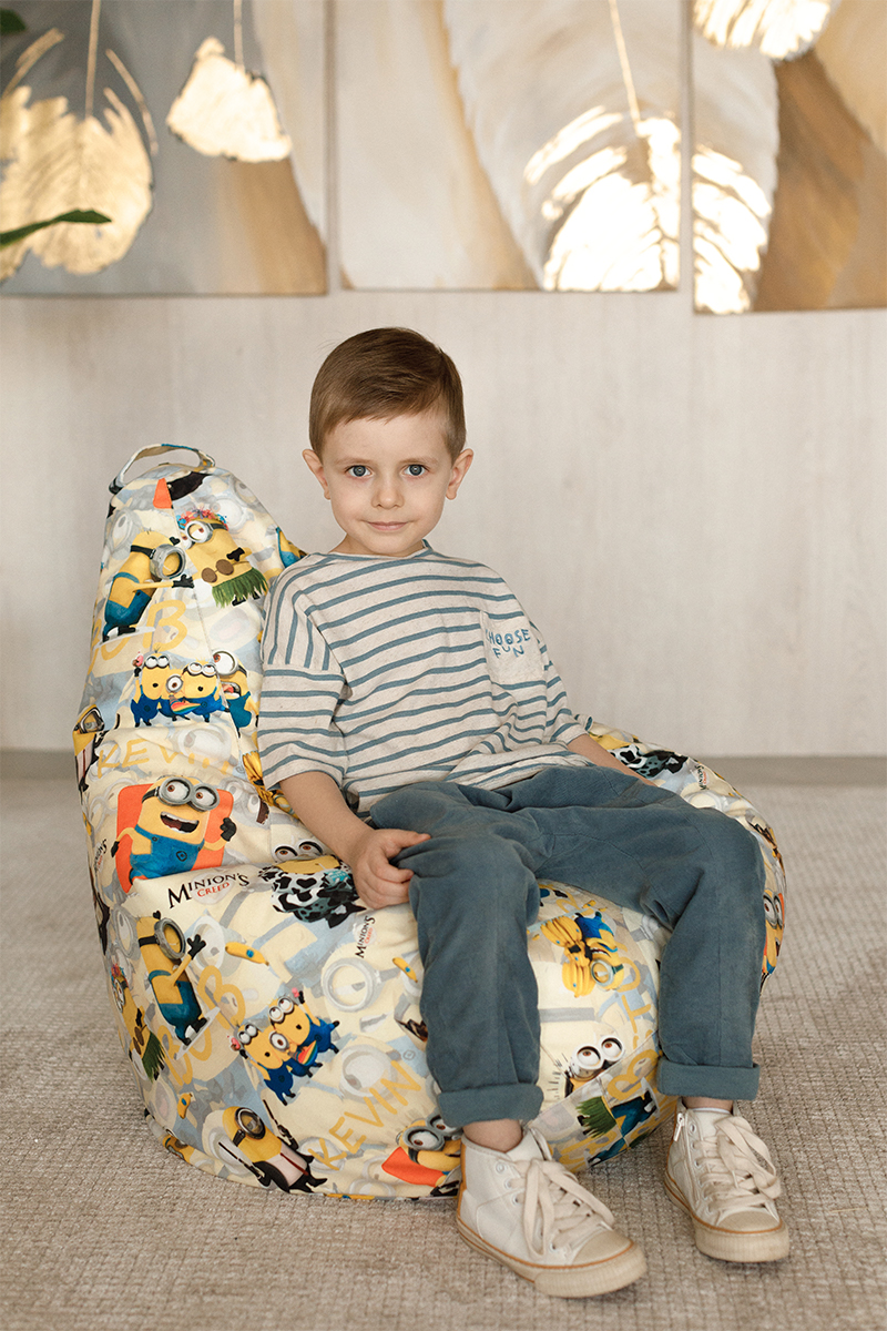 Детское Кресло Мешок Миньены 2