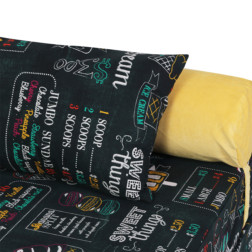 Бескаркасный Диван PuzzleBag Ice Cream XL 6