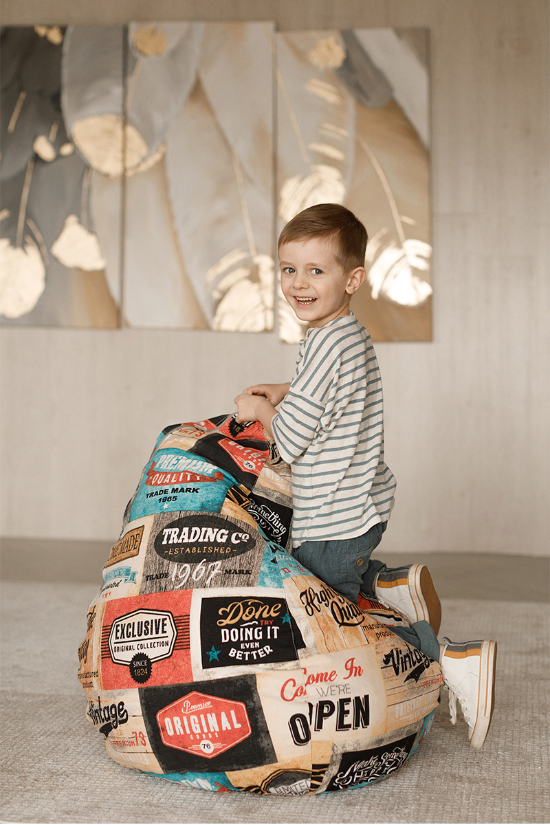 Детское Кресло Мешок Лейбл 8