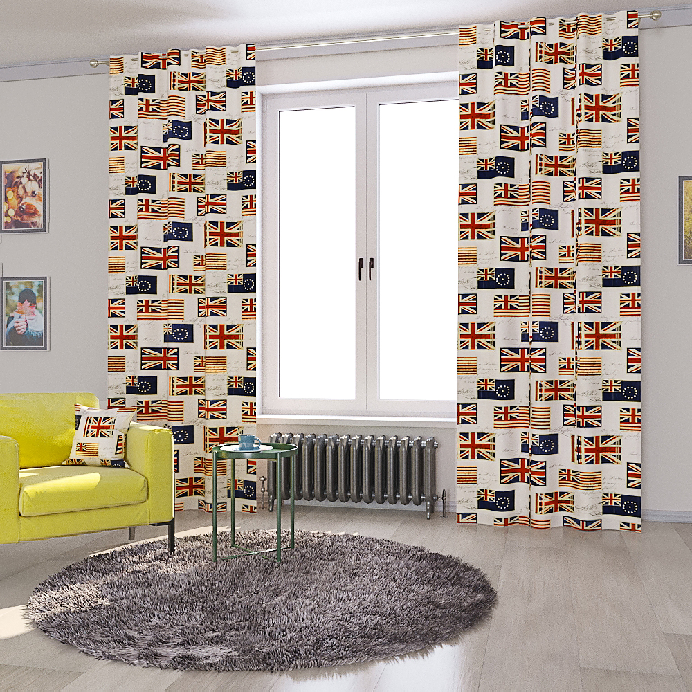 Шторы Флаги 1