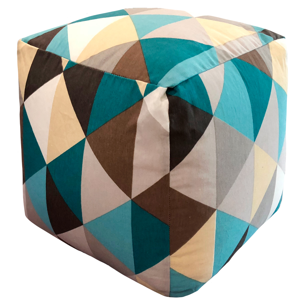 Пуфик Куб Изумруд 1