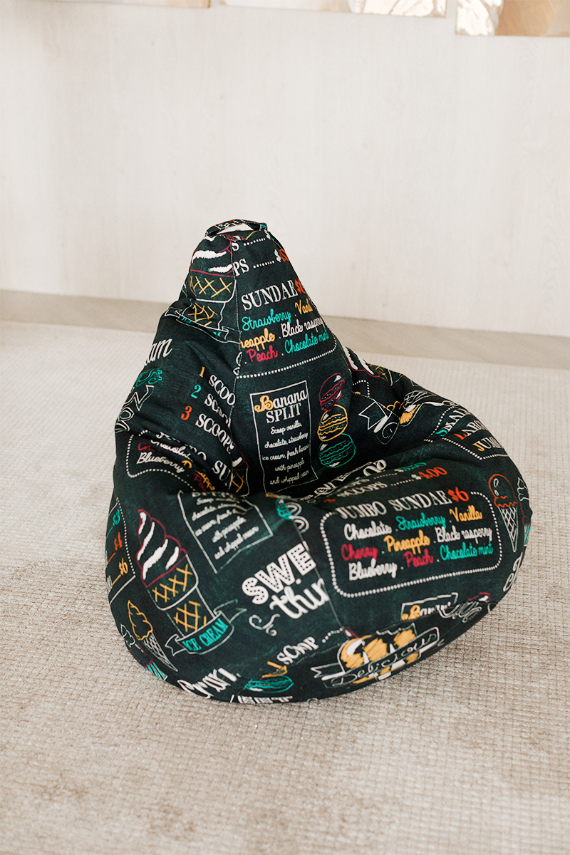 Детское Кресло Мешок Ice Cream 7