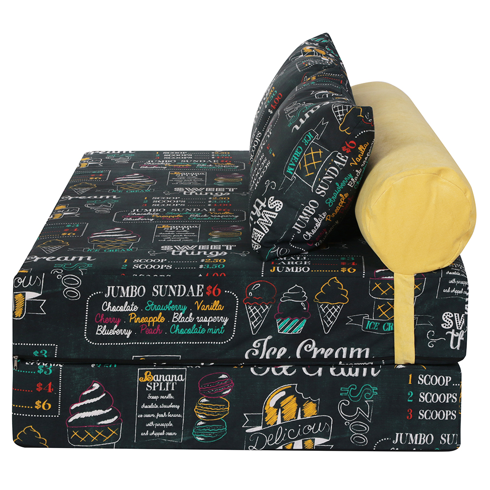 Бескаркасный Диван PuzzleBag Ice Cream XL 4