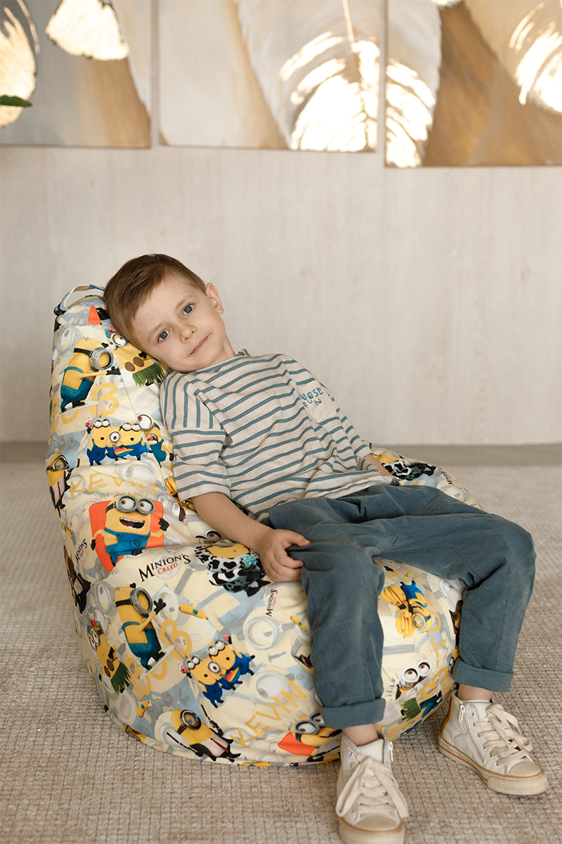 Детское Кресло Мешок Миньены 4