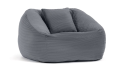 Кресло облако серое 1