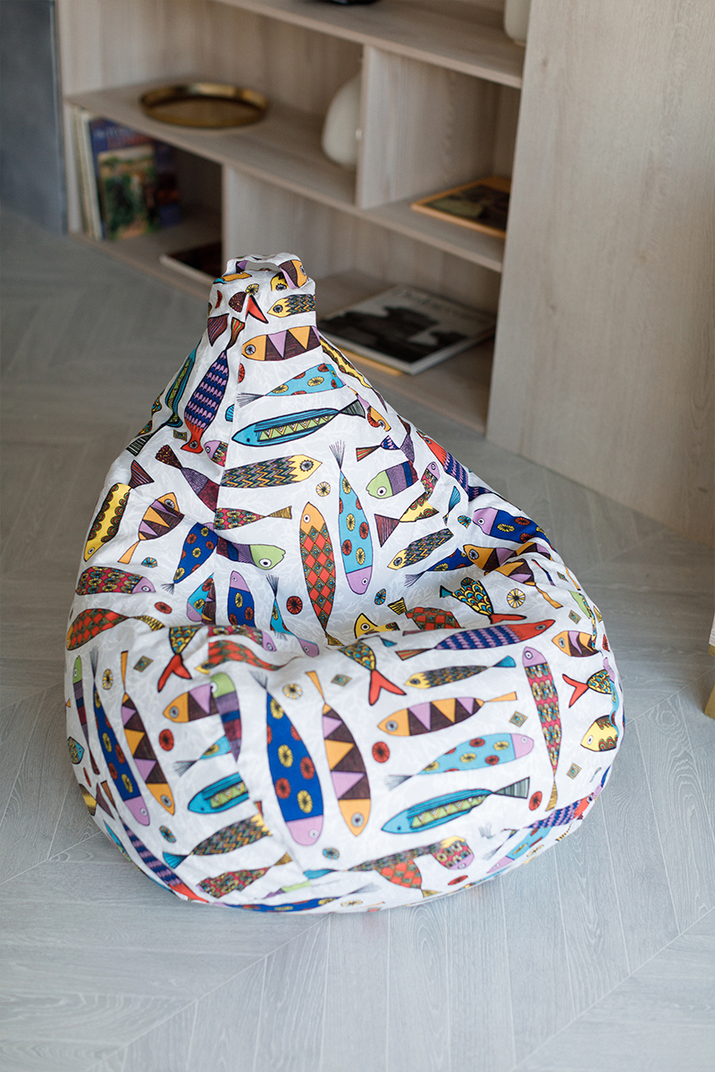 Детское Кресло Мешок Рыбки 6