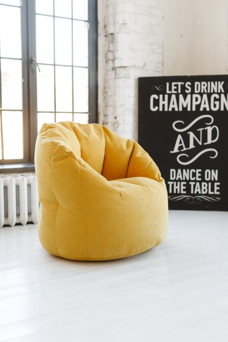 Кресло Пенек Зефир Желтый 8