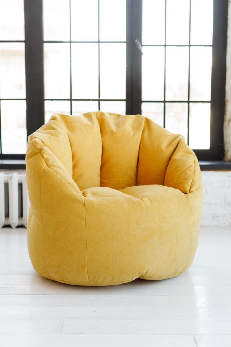 Кресло Пенек Зефир Желтый 7