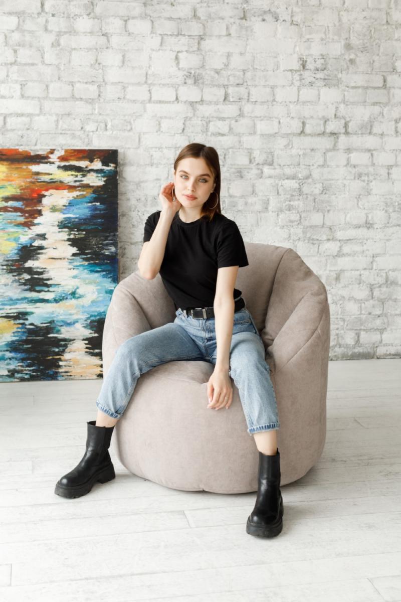 Кресло Пенек Зефир Светло-Бежевый 7