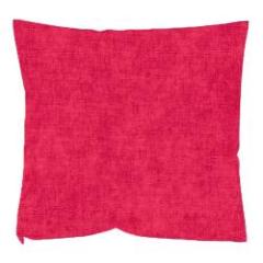 Декоративная подушка малиновый микровельвет