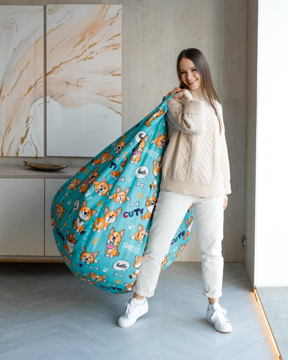 Кресло Мешок Груша Корги 7