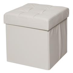 пуф складной светло-бежевый 1