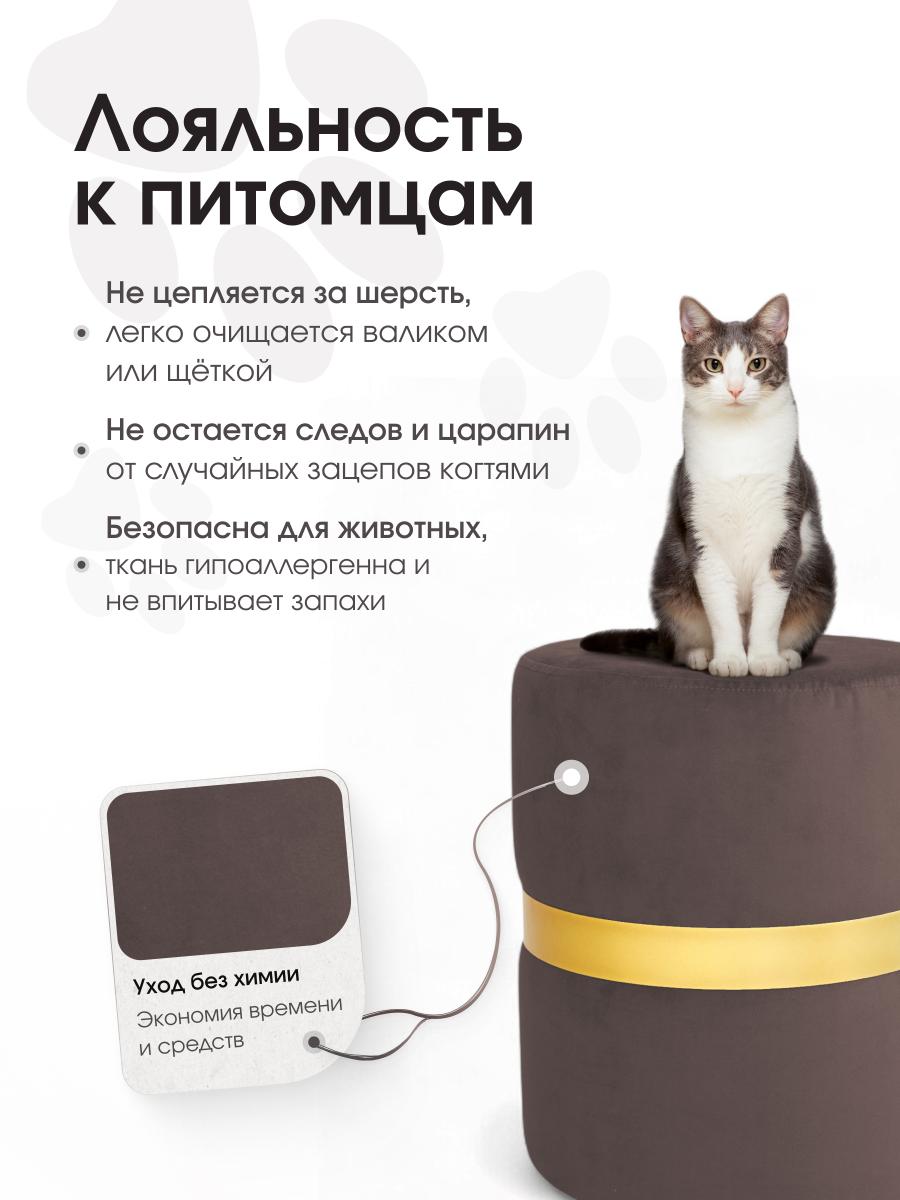 Пуф Колорадо Коричневый 6