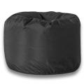 Пуфик Круг Черный Оксфорд