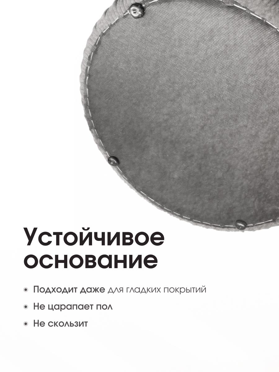 Пуф Fluffy Серый 4