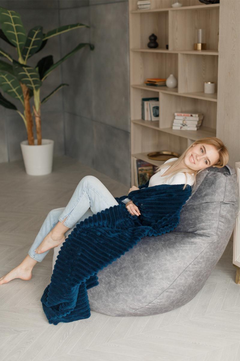 Плед COZY Синий 2