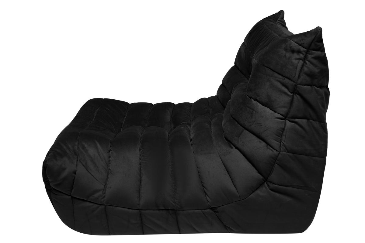 Диван Маршмеллоу Черный 1 секция 3