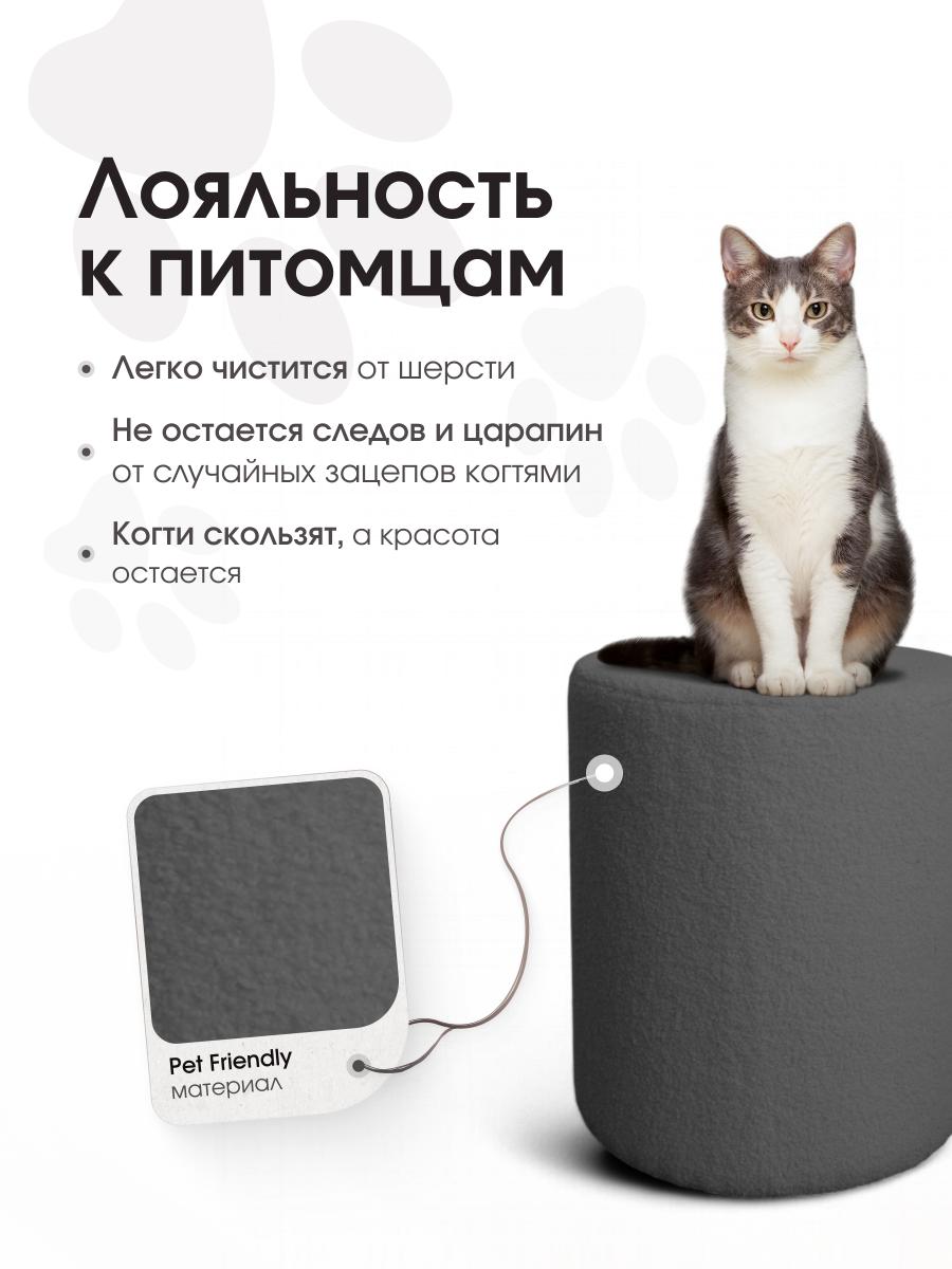 Пуф Fluffy Графит 6