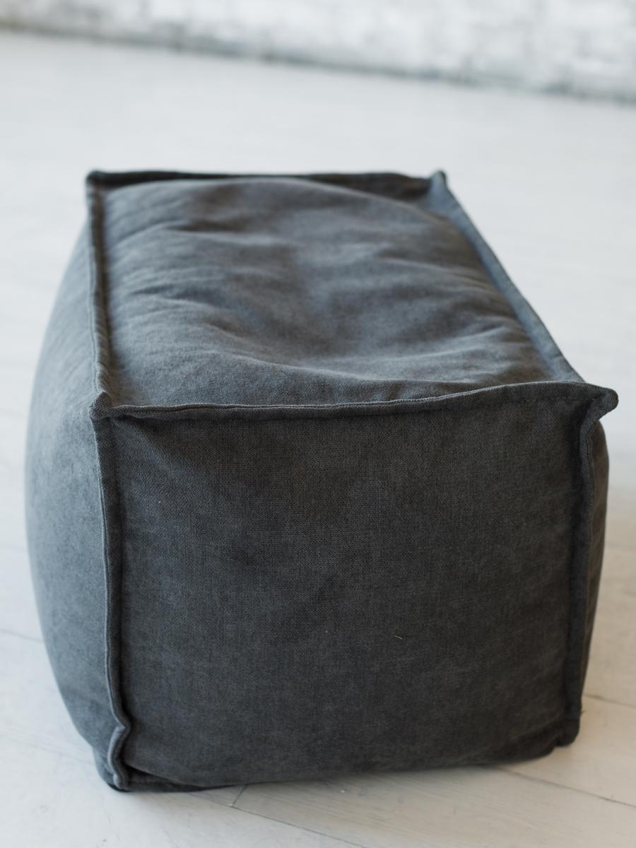 Кресло Манхеттен Графит с Пуфом 7