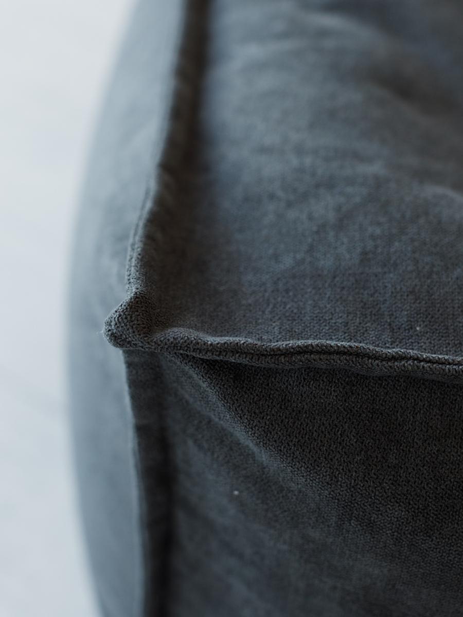 Кресло Манхеттен Графит с Пуфом 8