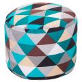Пуфик Круг Изумруд