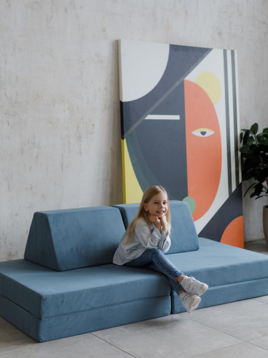 Детский диван-трансформер "Easy Play" тип.1 4