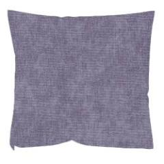 Декоративная подушка лавандовый микровельвет