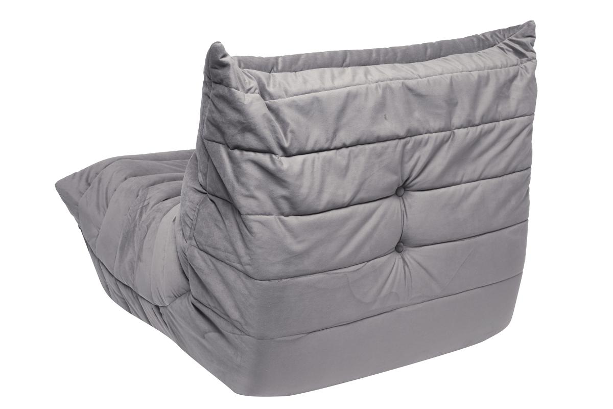 Диван Маршмеллоу Серый 1 секция 4