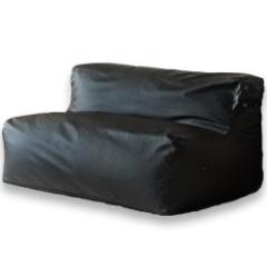 диван модерн черный кожа