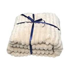 Плед COZY Бежевый