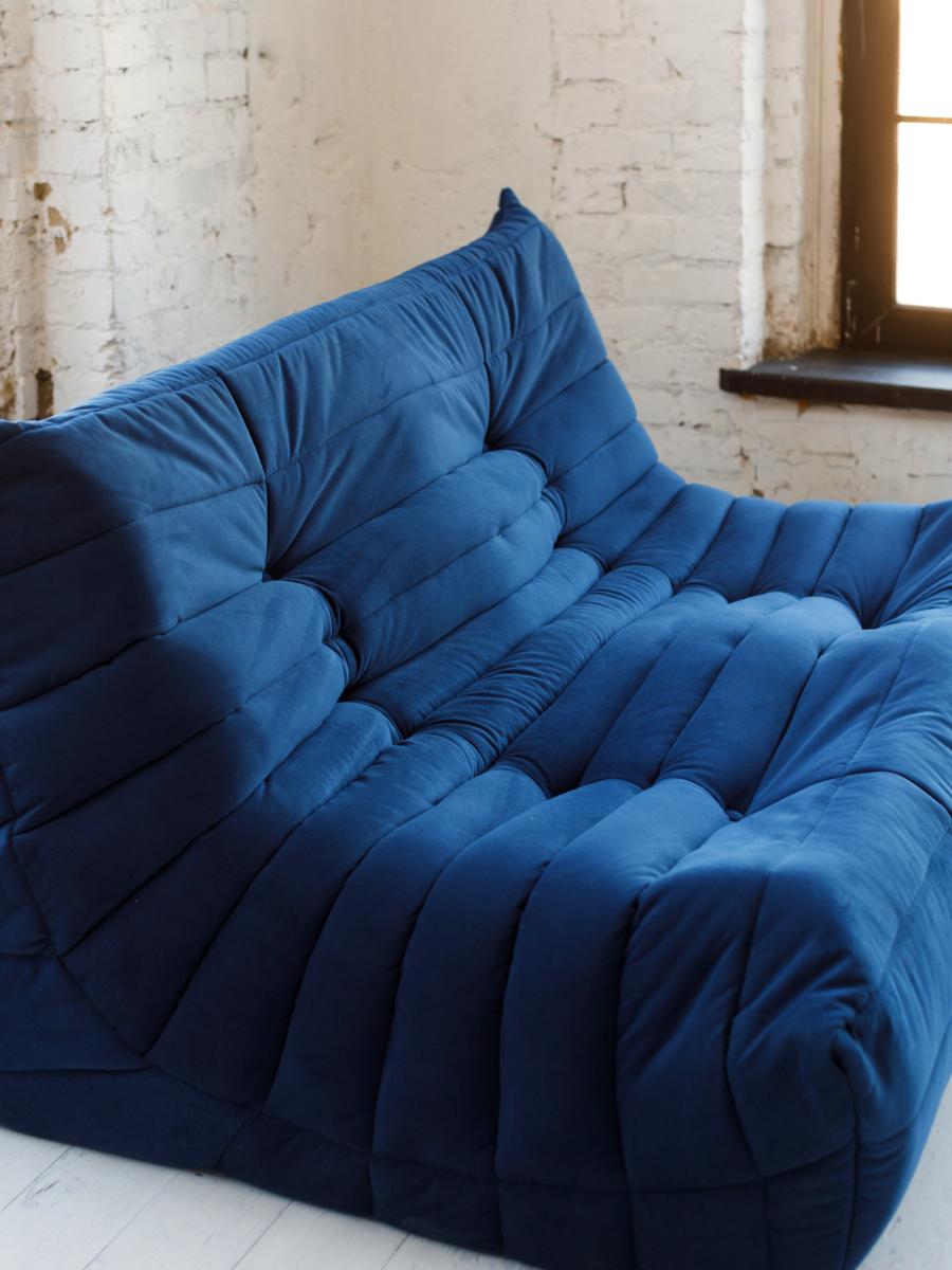 Диван Маршмеллоу Черный 1 секция 13