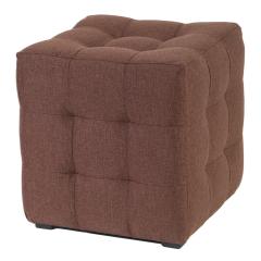 Пуф Лотос Коричневая рогожка 1