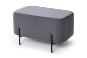 80574229  Пуф DreamBag Garda овальный, серый_2 (1)