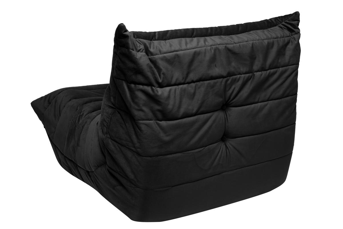 Диван Маршмеллоу Черный 1 секция 4