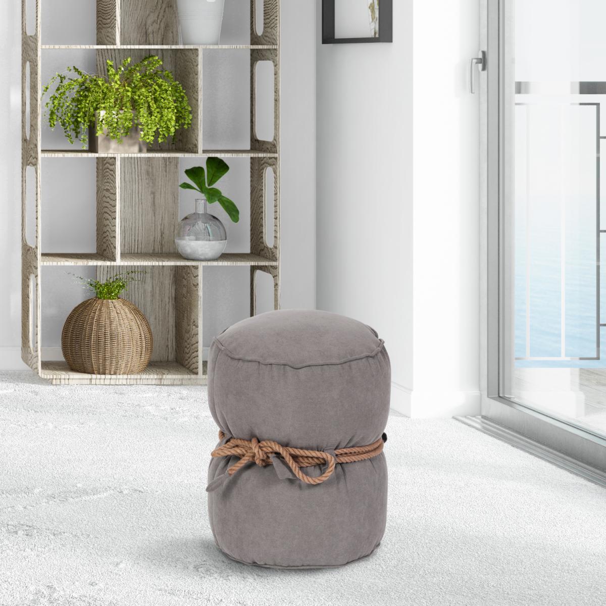 Пуф Кнехт Серый 8