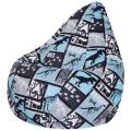 Кресло Мешок Груша Тиранозавр