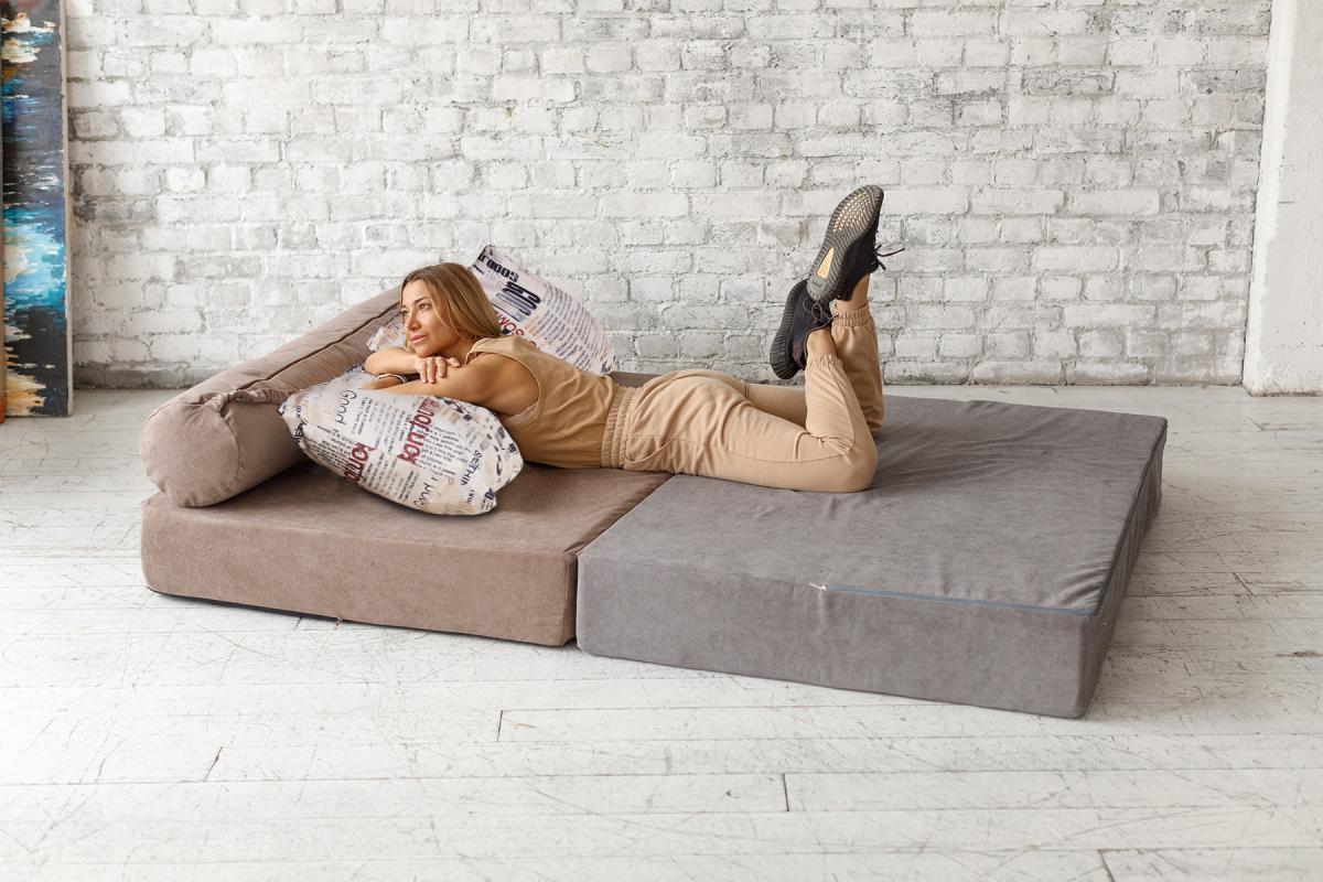 Бескаркасный Диван PuzzleBag Бонджорно XL 4