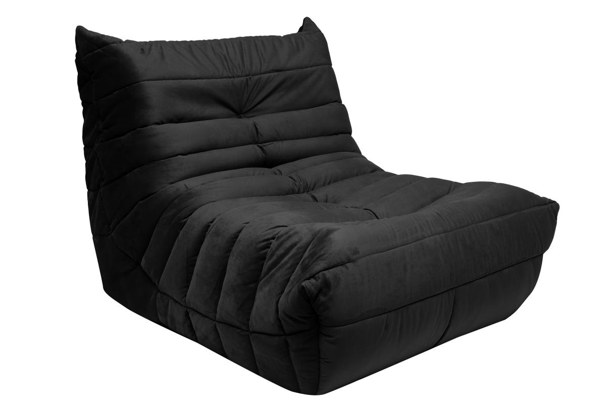 Диван Маршмеллоу Черный 1 секция 6