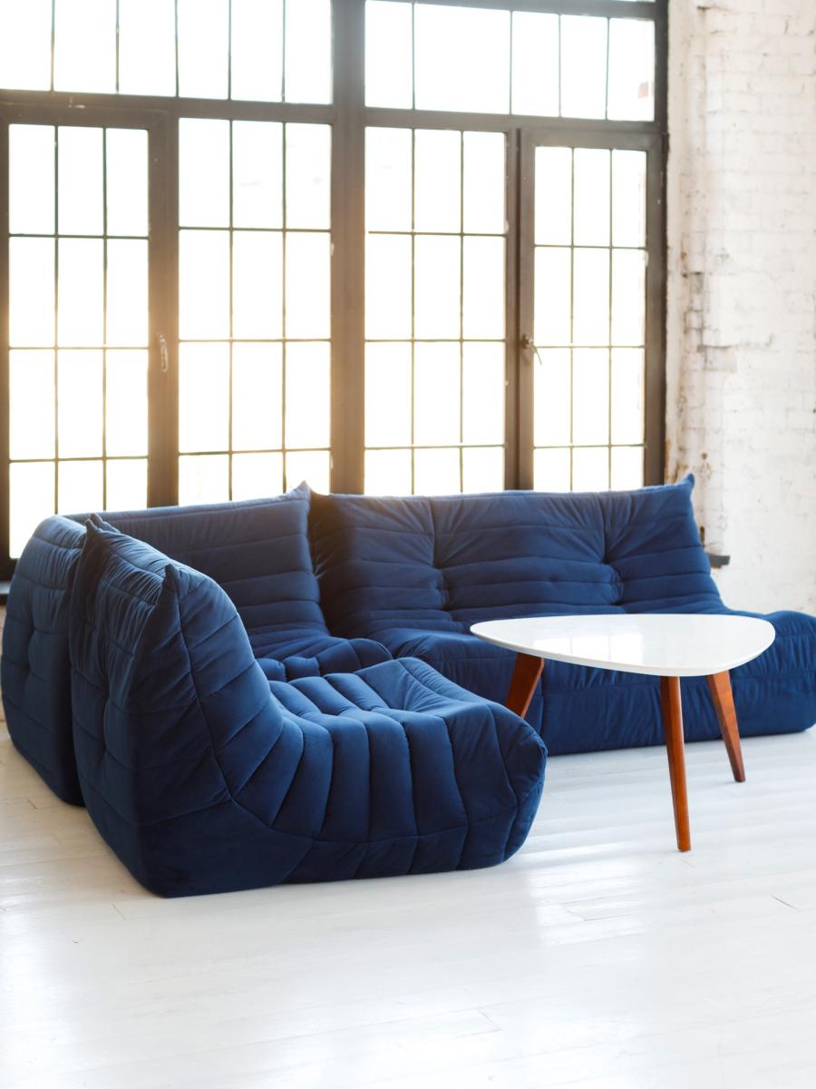 Диван Маршмеллоу Бежевый 1 секция 11