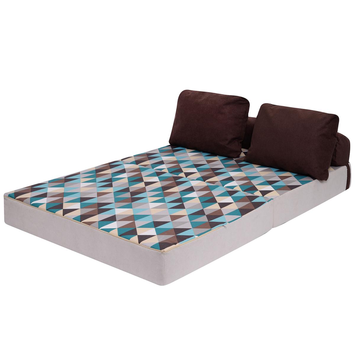 Бескаркасный Диван PuzzleBag Изумруд XL 4