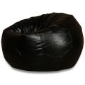 Кресло Мяч Черный ЭкоКожа