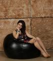 Кресло Мяч Черная ЭкоКожа 4