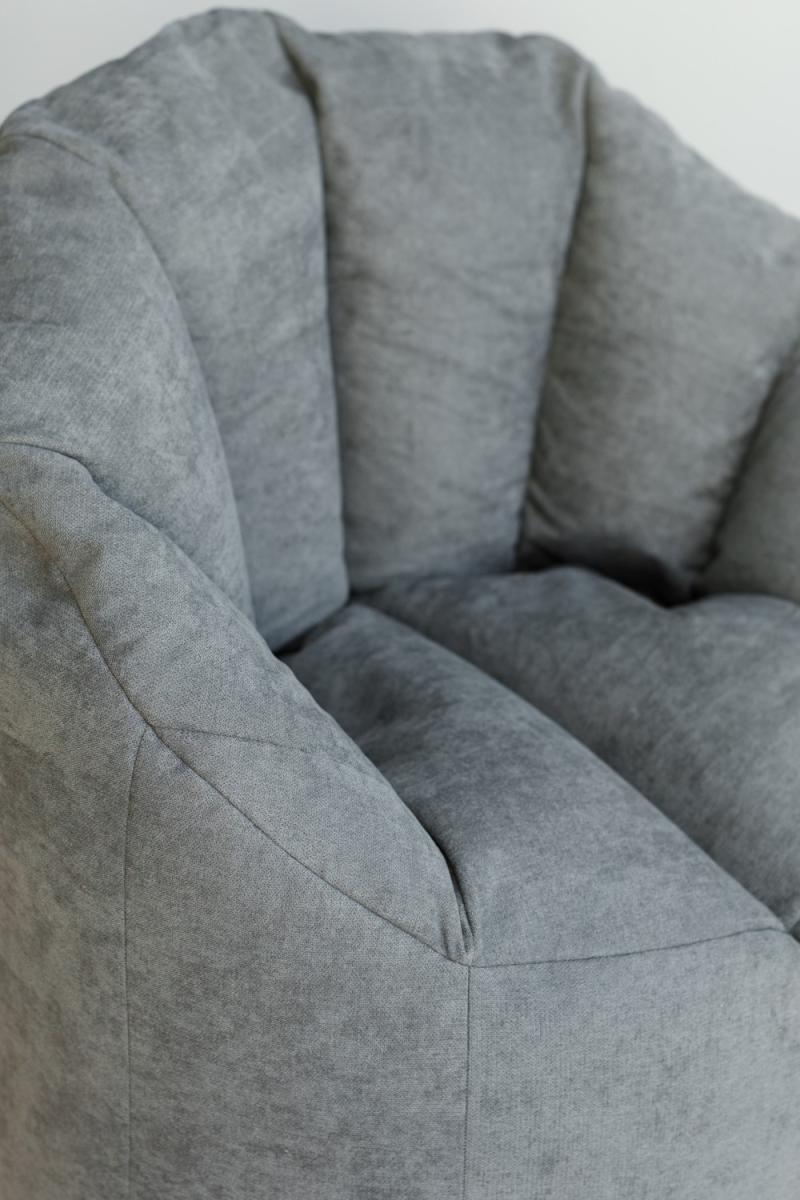 Кресло Пенек Зефир Серый 5