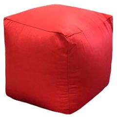 Пуфик Куб Красный Фьюжн