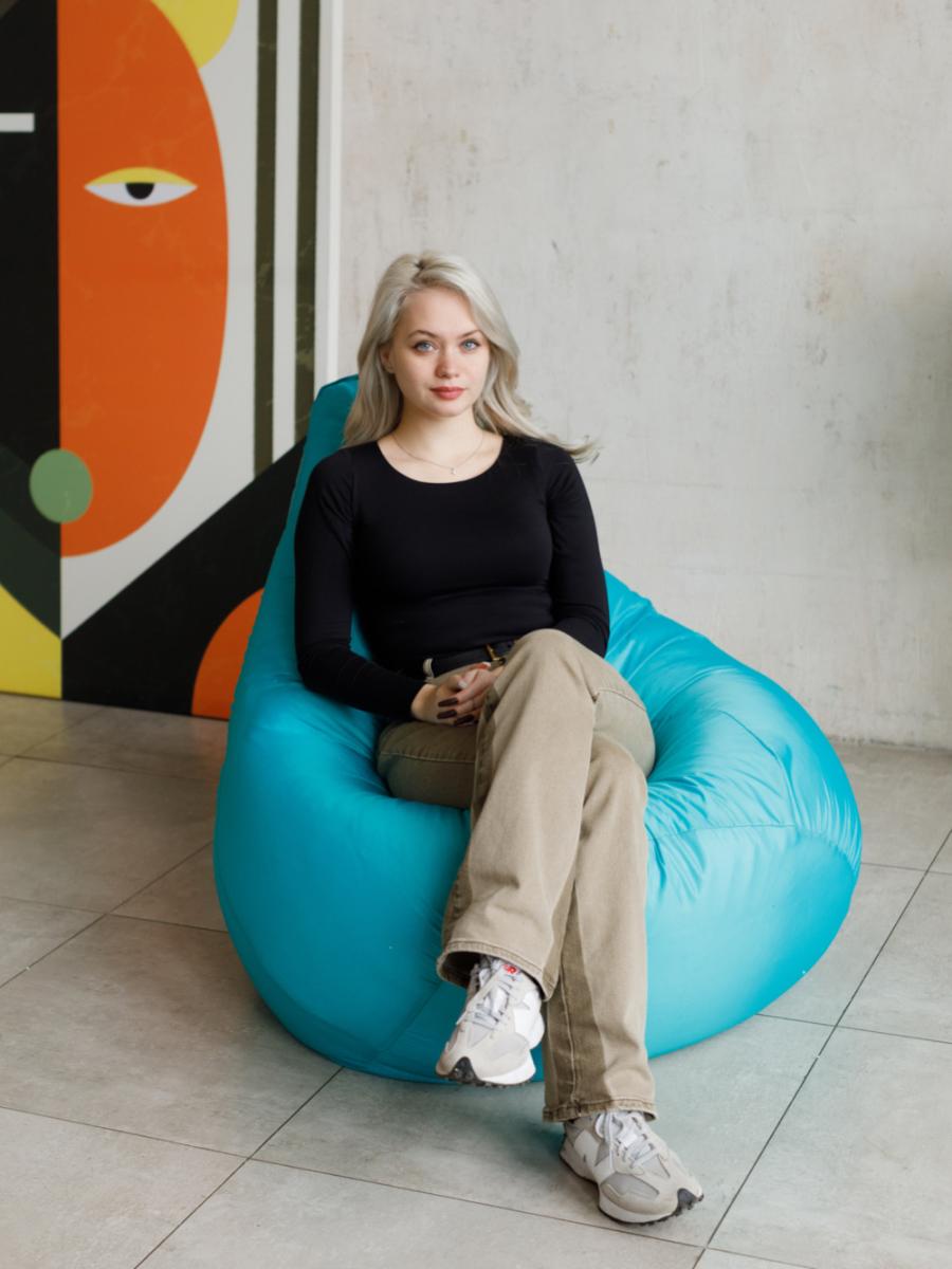 Кресло Мешок Груша Бирюзовый (Оксфорд) 3