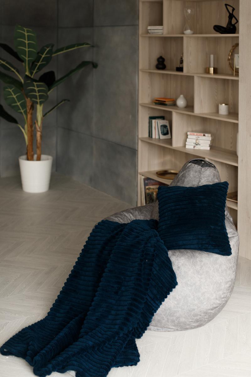 Плед COZY Синий 3