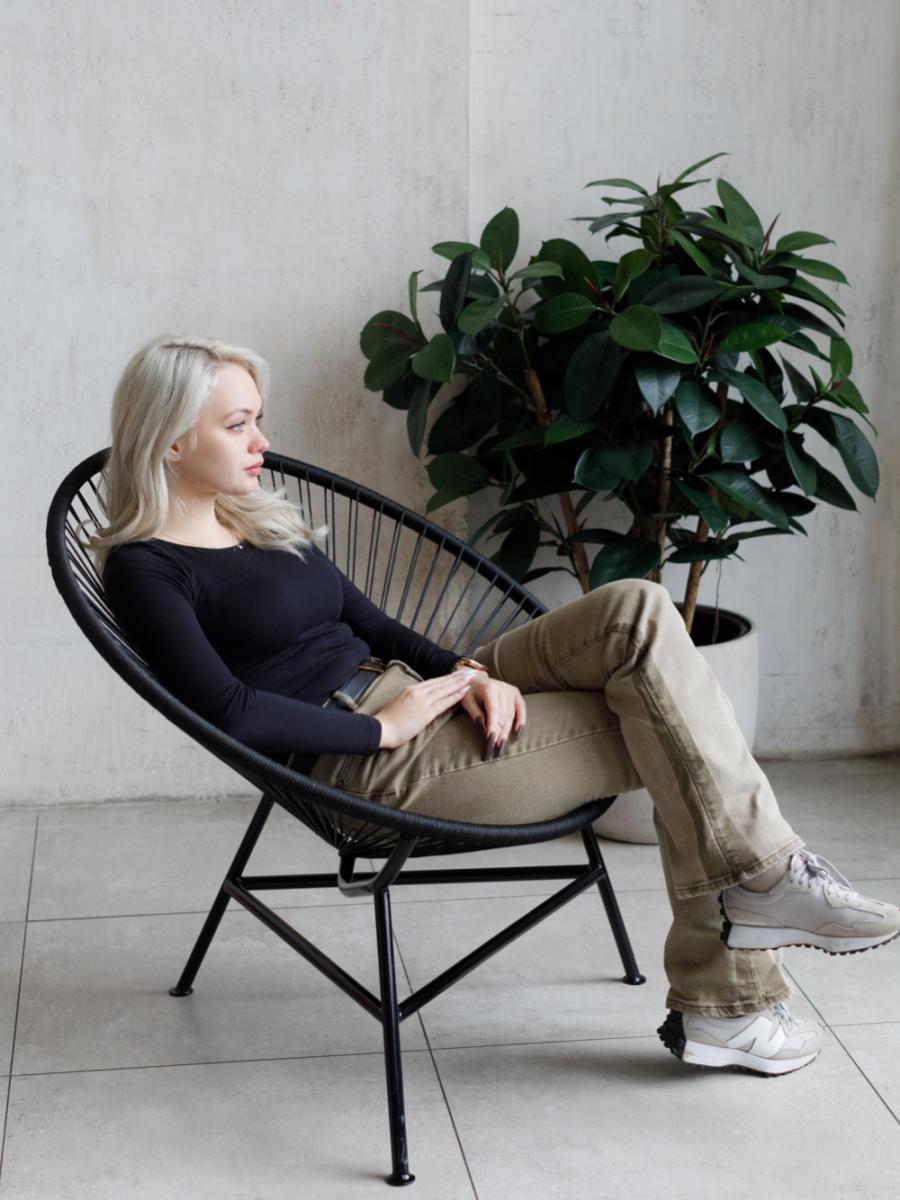 Кресло Acapulco (Акапулько) Черное 5